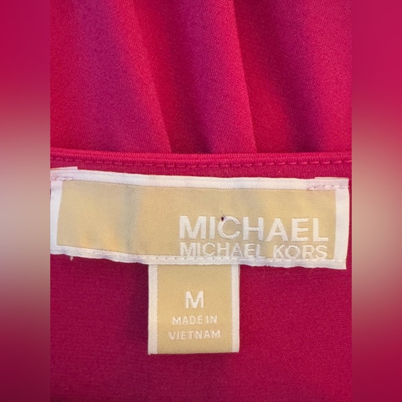 MICHAEL Michael Kors Pink Zipper Shoulder Dress size small medium - Picture 10 of 10